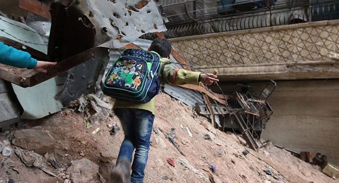 Deadly shelling on Aleppo kills two, injures over a dozen in Syria